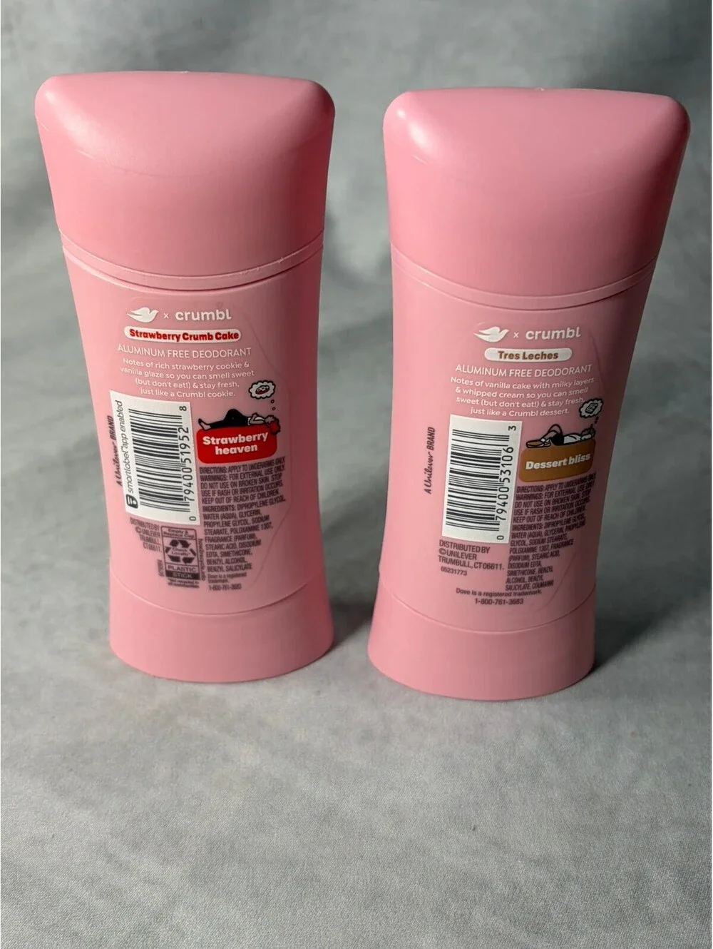 Dove crumbl limited